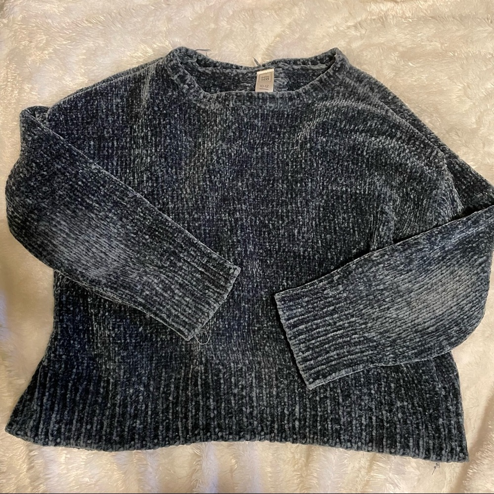 velvet corduroy sweater